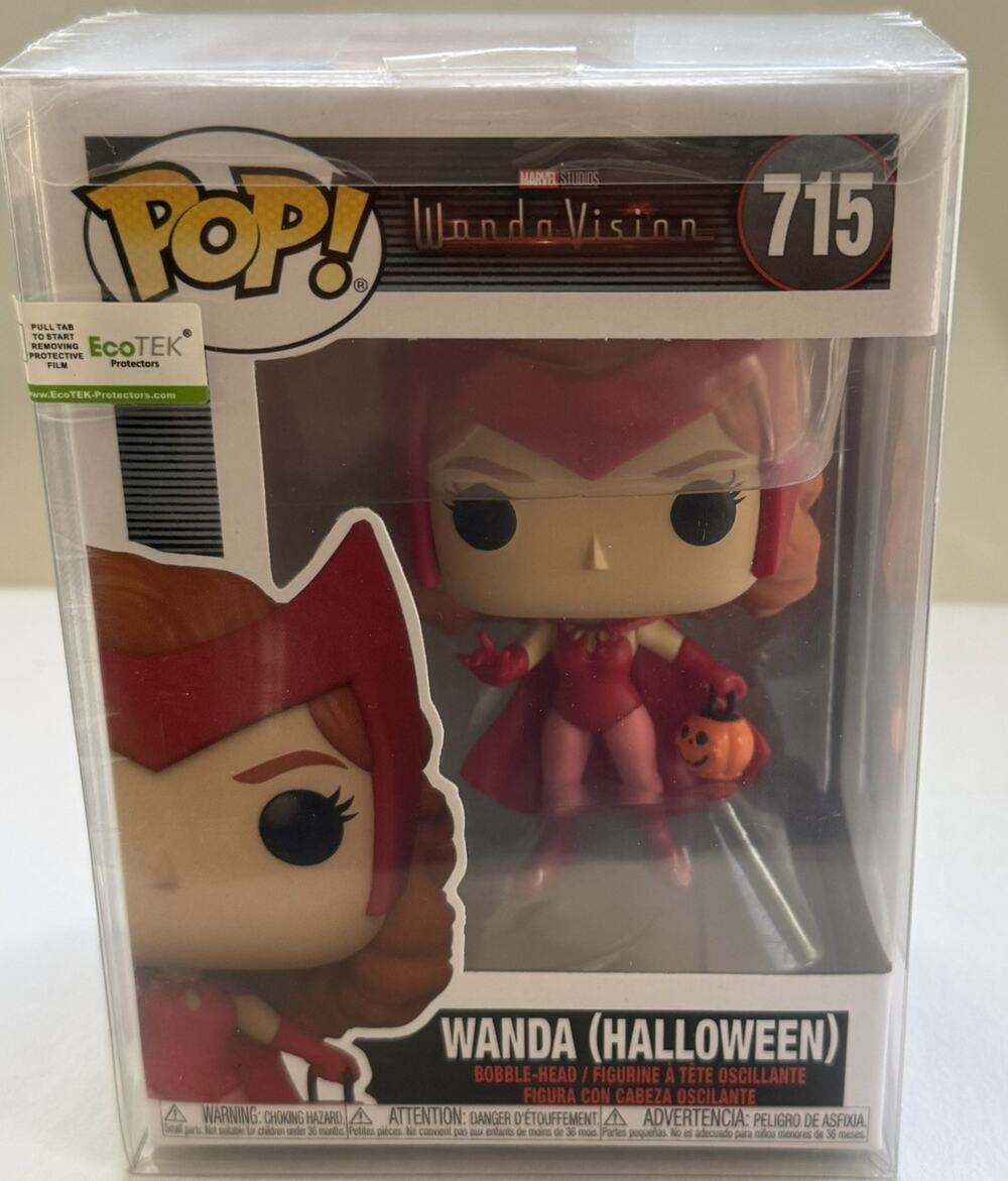 2021 Funko Pop! Marvel Wanda Vision Halloween Wanda 715 Brand New Vinyl Figure